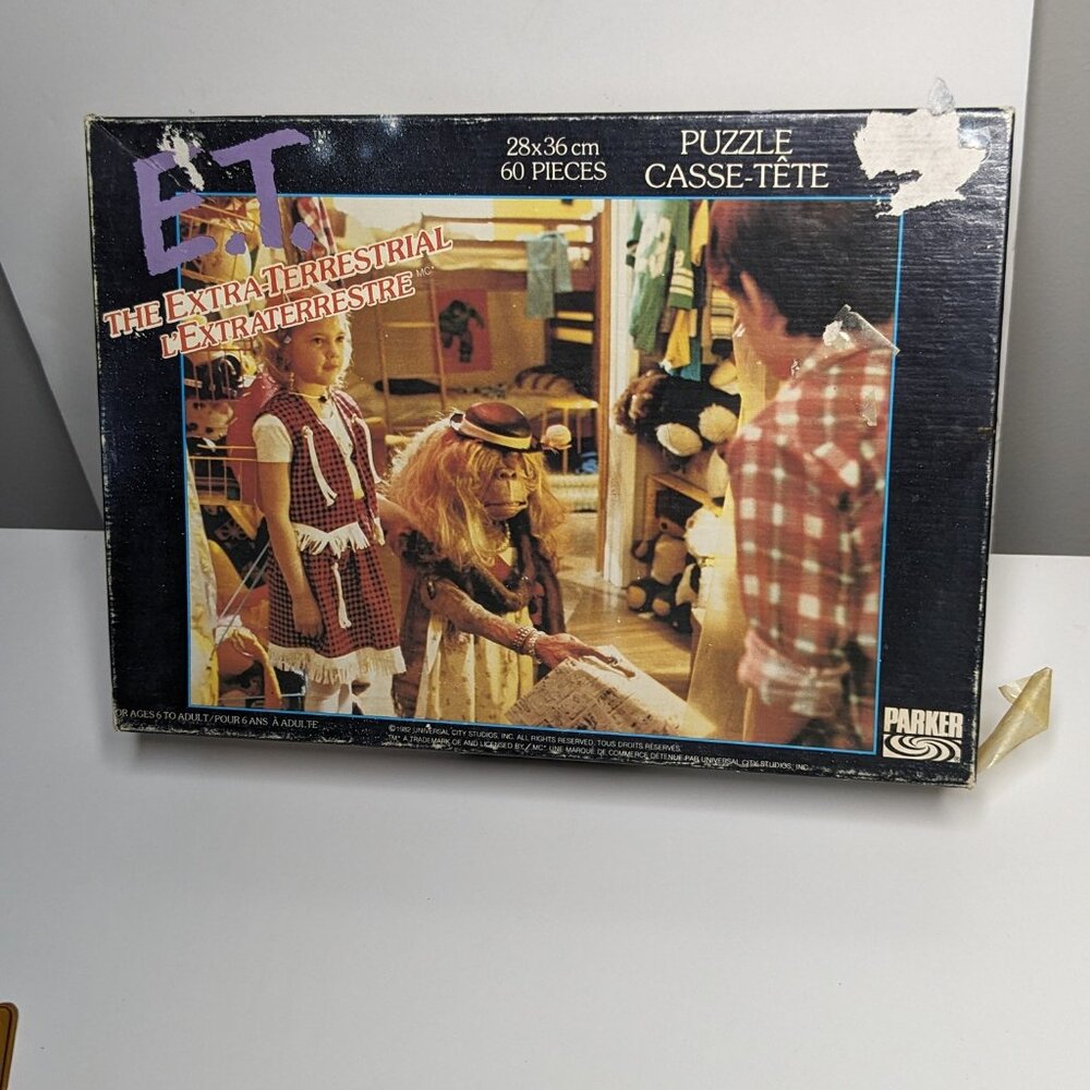 ET The Movie Puzzle Retro Toy for Kids Original Movie the Extraterrestrial